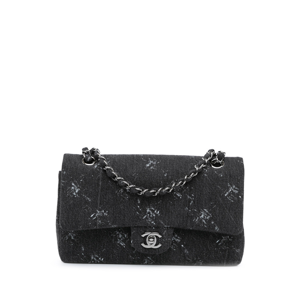Pre-Loved Chanel Medium Denim Double Flap